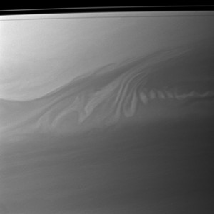 Nuages de l'atmosphère Saturnien © NASA/JPL/Space-Science-Institute