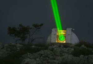 Mesure de la distance Terre-Lune / Observatoire de la Côte d'Azur