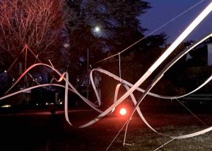 L'oeil de la nuit - Sculpture - Journées portes ouvertes au Campus Radinghem (62)